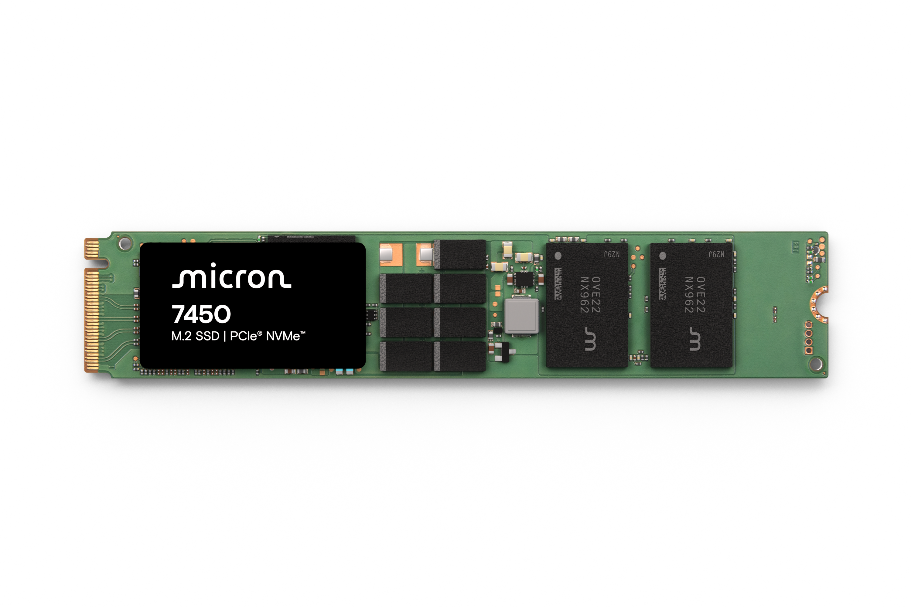 Micron 7450 PRO Series M.2 PCIe Gen4.0 SSD 3.84TB  MTFDKBG3T8TFR-1BC1ZABYY