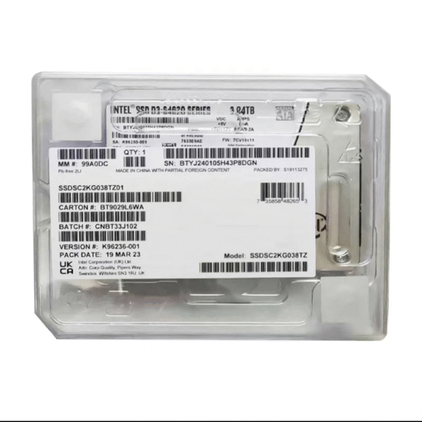 S544b75e3a89b404b9b2be5b5de8f263bh Solidigm D3-S4620 Series 2.5-inch SATA3.0 SSD 1.92TB SSDSC2KG019TZ1Z