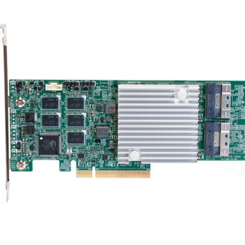 supermicro-16-port-12g-sas-3-sata-aoc-s3916l-h16ir-32dd-8gb-pcie-40-2x-sff-8654-hdd-ssd-controller-raid-0-1-5-6-10-50-60-incl-bbu-28086-m-3 Broadcom MegaRAID 9560-16i 8GB PCIe 4.0 RAID controller