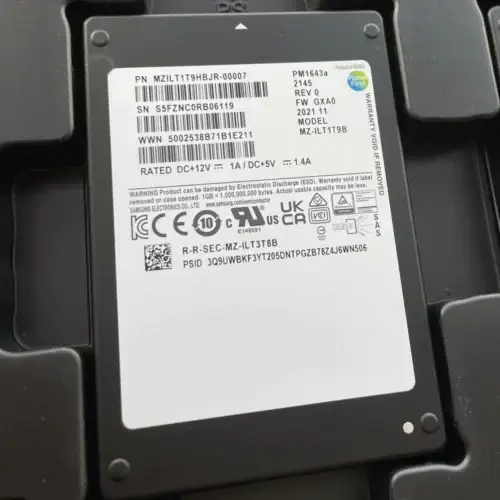 1.92TB SAS 12G Read Intensive SFF BC PM1643a SSD